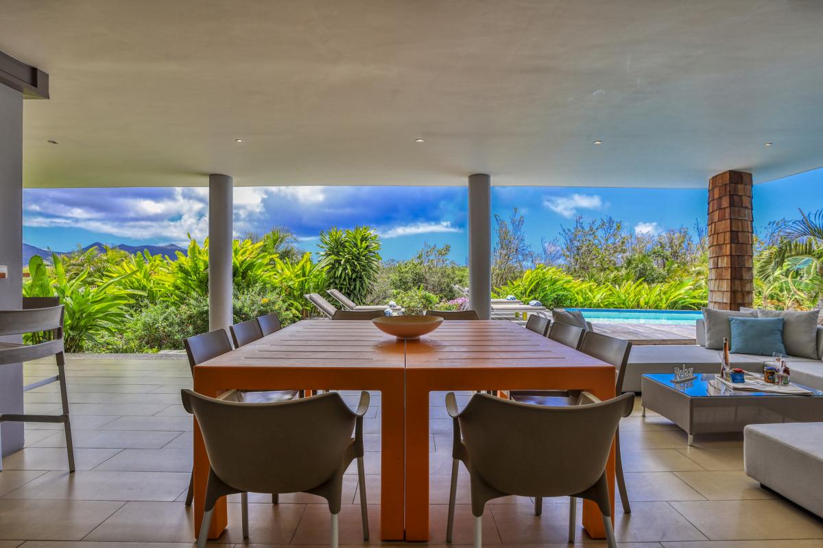 Location villa Saint Martin Terres Basses - Villa 4 chambres 8 personnes - 350m de la plage de Baie aux Prunes - Piscine - Roof Top (16)